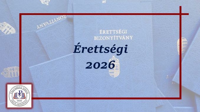 Tájékoztató a 2026/2027. tanév október-novemberi érettségi vizsgaidőszakról