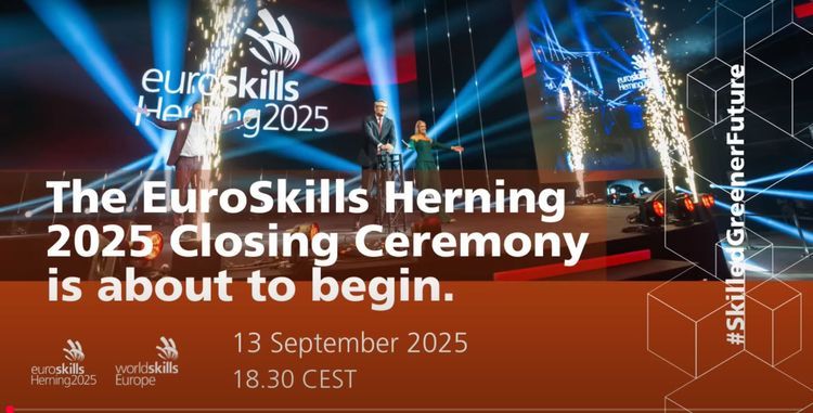 EuroSkills 2025 zárórendezvény