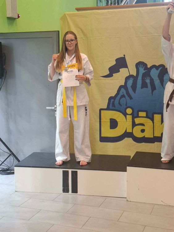 Karate Diákolimpia - országos 2. hely