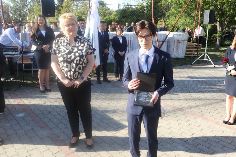 Szilágyi Ákos (13.D) az Év Végzőse