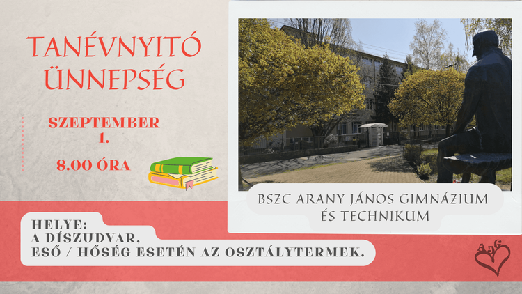 Tanévnyitó ünnepség