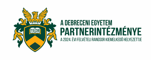 Elismerés a Debreceni Egyetemtől